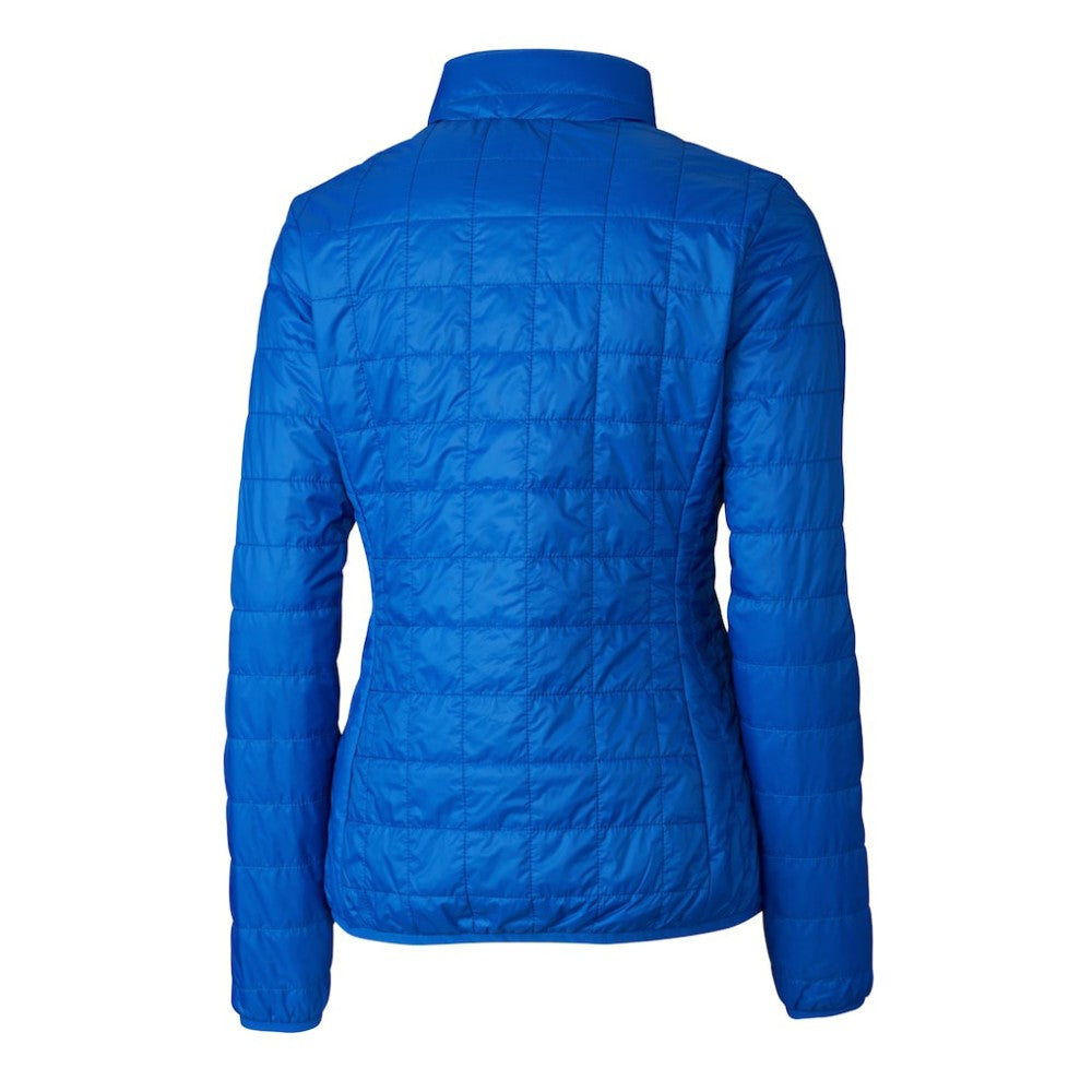Los Angeles Dodgers Cutter & Buck Women's Rainier PrimaLoft Eco Insulated Full-Zip Puffer Jacket - Royal - MLB Discount