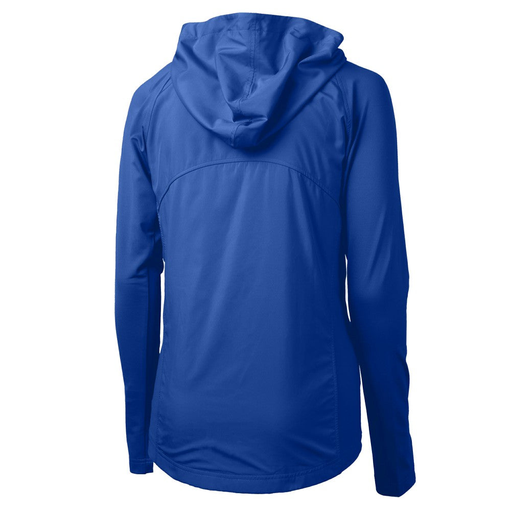 Los Angeles Dodgers Cutter & Buck Women's  Adapt Eco Knit Hybrid Recycled Full-Zip Hoodie - Royal - MLB on Sale