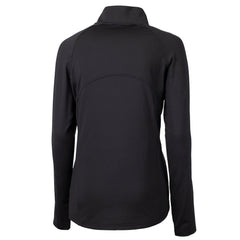 Baltimore Orioles Cutter & Buck Women's  DryTec Adapt Eco Knit Stretch Recycled Raglan Half-Zip Top - Black - MLB Discount