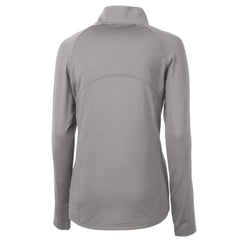 Detroit Tigers Cutter & Buck Women's  DryTec Adapt Eco Knit Stretch Recycled Raglan Half-Zip Top - Gray - MLB Sale
