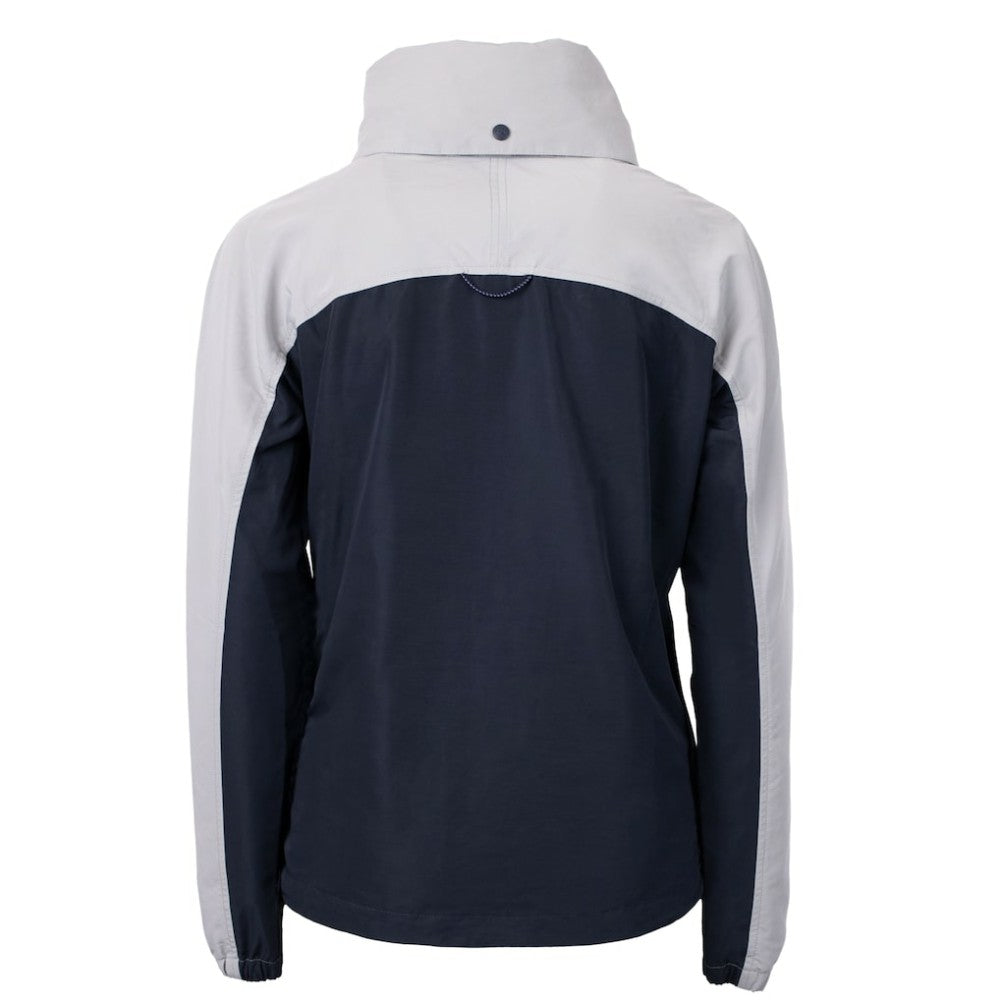 Detroit Tigers Cutter & Buck Women's  Charter Eco Recycled Half-Zip Anorak Jacket - Navy - MLB Lifestyle