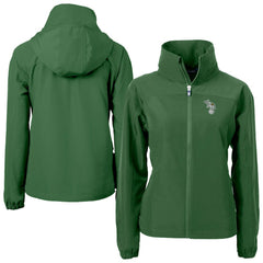 Athletics Cutter & Buck Women's Charter Eco Recycled Full-Zip Jacket - Green - MLB Sale
