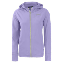 Colorado Rockies Cutter & Buck Women's  Daybreak Eco Recycled Full-Zip Hoodie Jacket - Purple - MLB Lifestyle