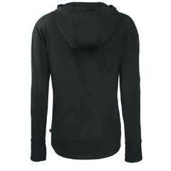 Athletics Cutter & Buck Women's Daybreak Eco Recycled Full-Zip Hoodie Jacket - Black - MLB Discount