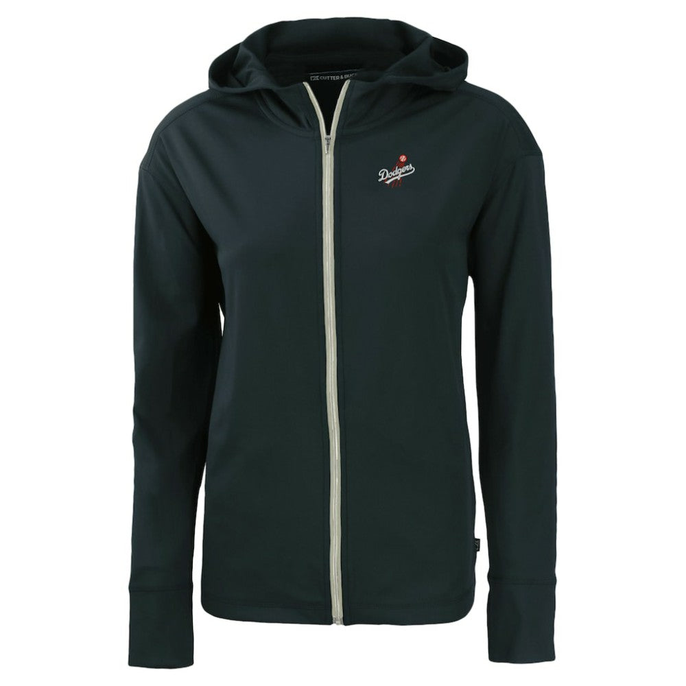 Los Angeles Dodgers Cutter & Buck Women's  Daybreak Eco Recycled Full-Zip Hoodie Jacket - Navy - MLB Online