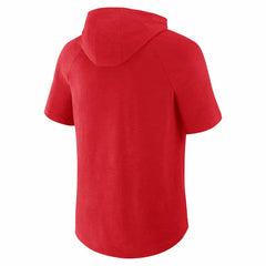 Cincinnati Reds Fanatics Clubhouse Optimal Play Raglan Hoodie T-Shirt - Red - Fanatics Online