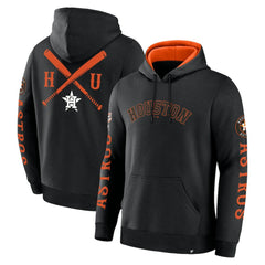 Houston Astros Fanatics Big City Legacy Fleece Pullover Hoodie - Black - Fanatics Discount