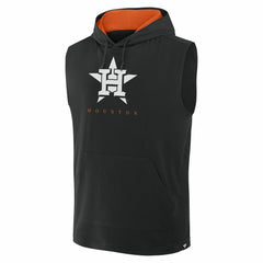 Houston Astros Fanatics Fire Speed Sleeveless Pullover Hoodie - Black - Fanatics Sale