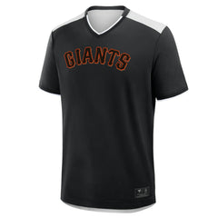 San Francisco Giants Fanatics Walk Off V-Neck T-Shirt - Black - Fanatics Sale
