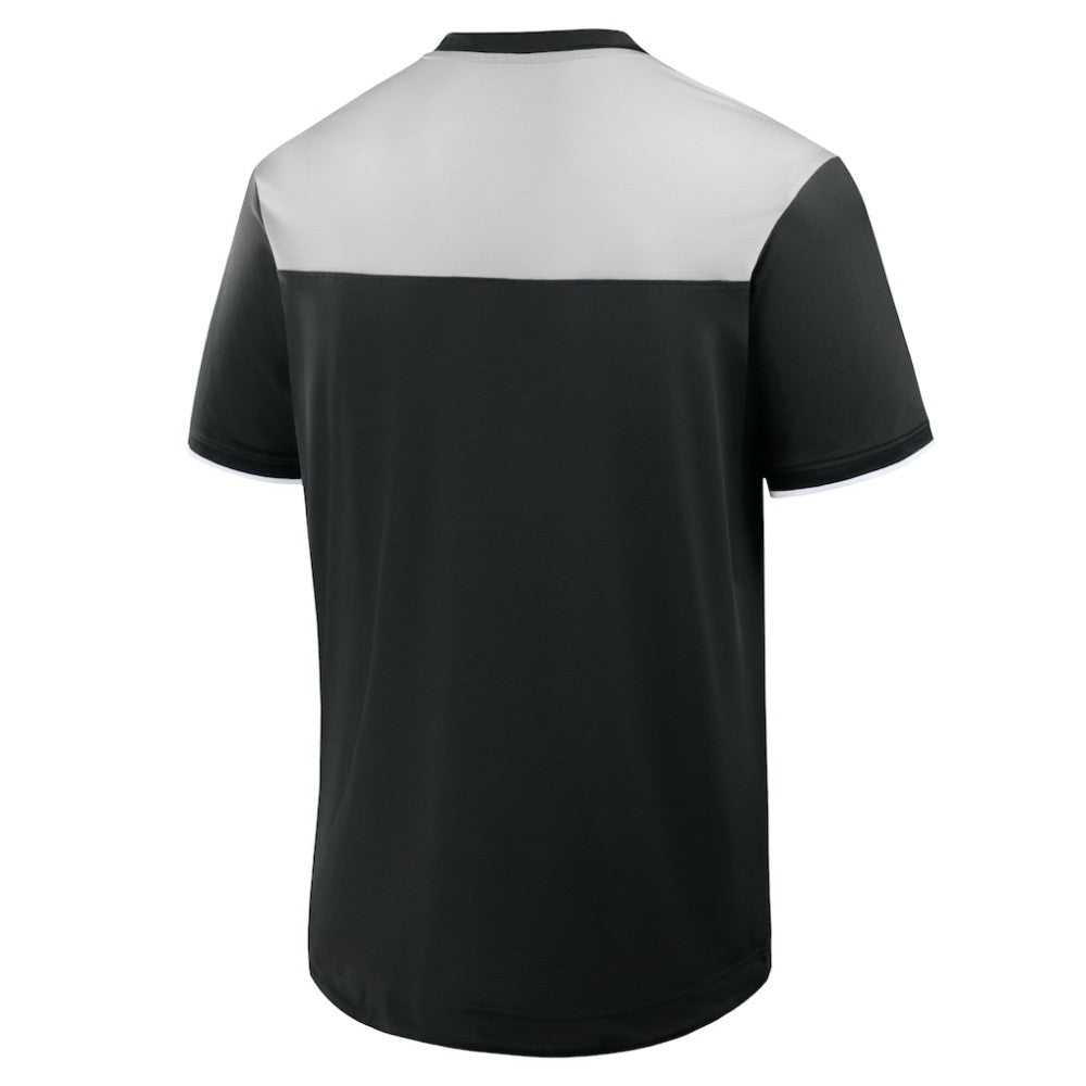 Baltimore Orioles Fanatics Walk Off V-Neck T-Shirt - Black - Fanatics Discount