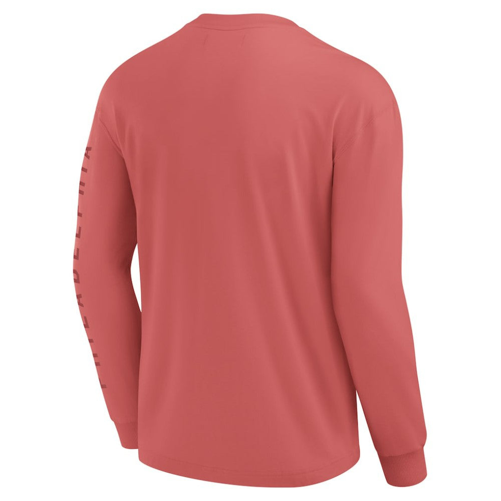 Philadelphia Phillies Fanatics Elements Future Ground Tonal Info Long Sleeve T-Shirt - Red - Fanatics Lifestyle