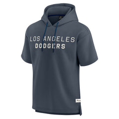 Los Angeles Dodgers Fanatics Elements Future Ground Lettering Short Sleeve Pullover Hoodie - Blue - Fanatics Online