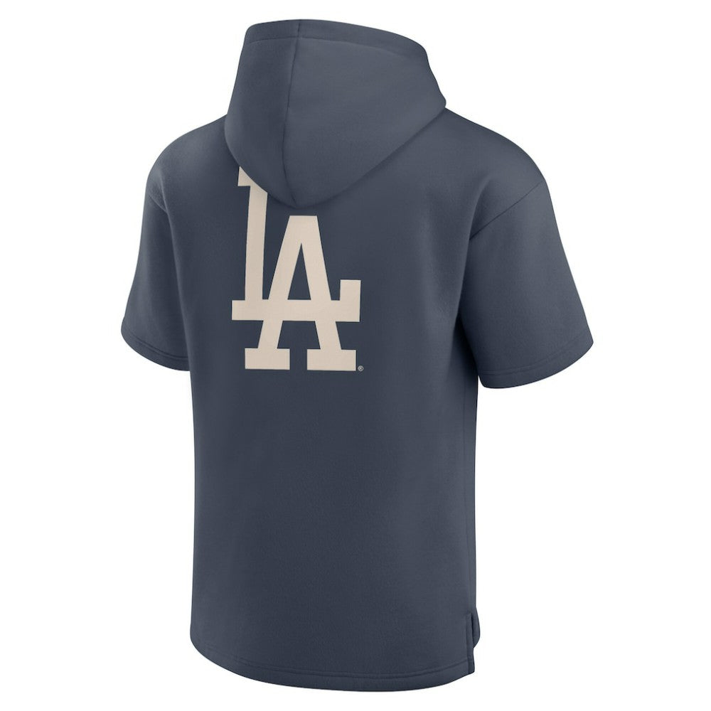 Los Angeles Dodgers Fanatics Elements Future Ground Lettering Short Sleeve Pullover Hoodie - Blue - Fanatics Online