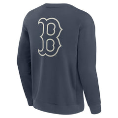 Boston Red Sox Fanatics Elements Future Ground Lettering Pullover Sweatshirt - Blue - Fanatics on Sale