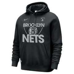 Brooklyn Nets Courtside Club Pullover Hoodie Black | Nike online