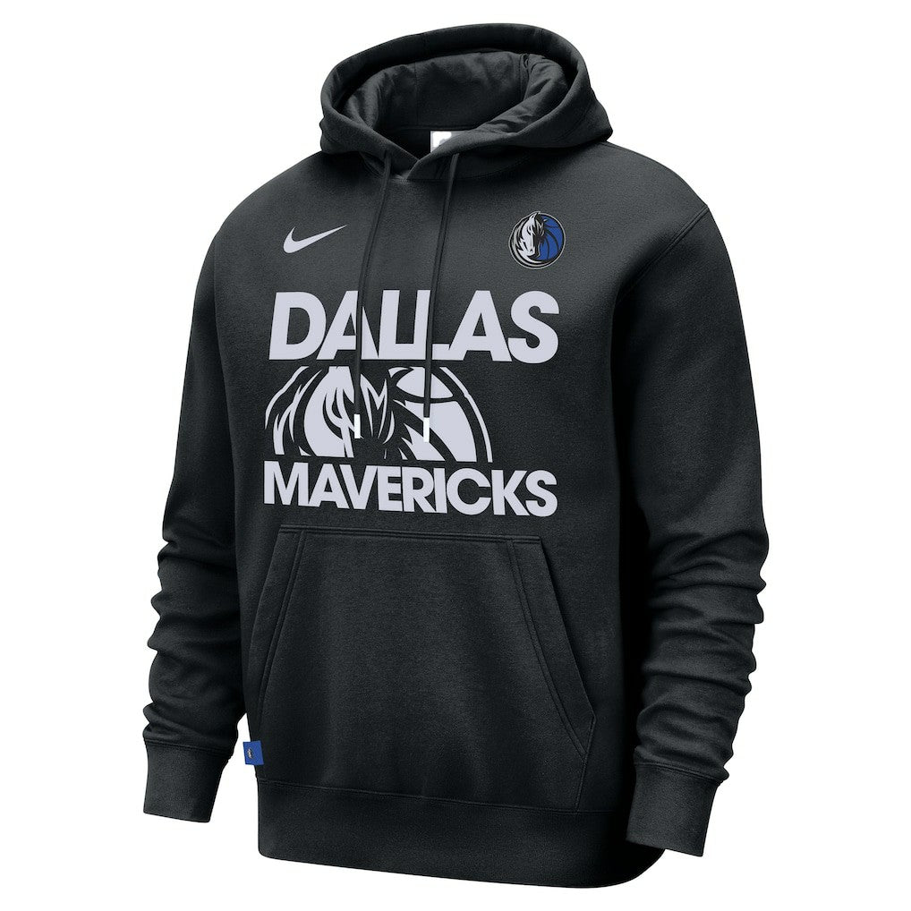 Dallas Mavericks Courtside Club Pullover Hoodie for sale Black | Nike outlet