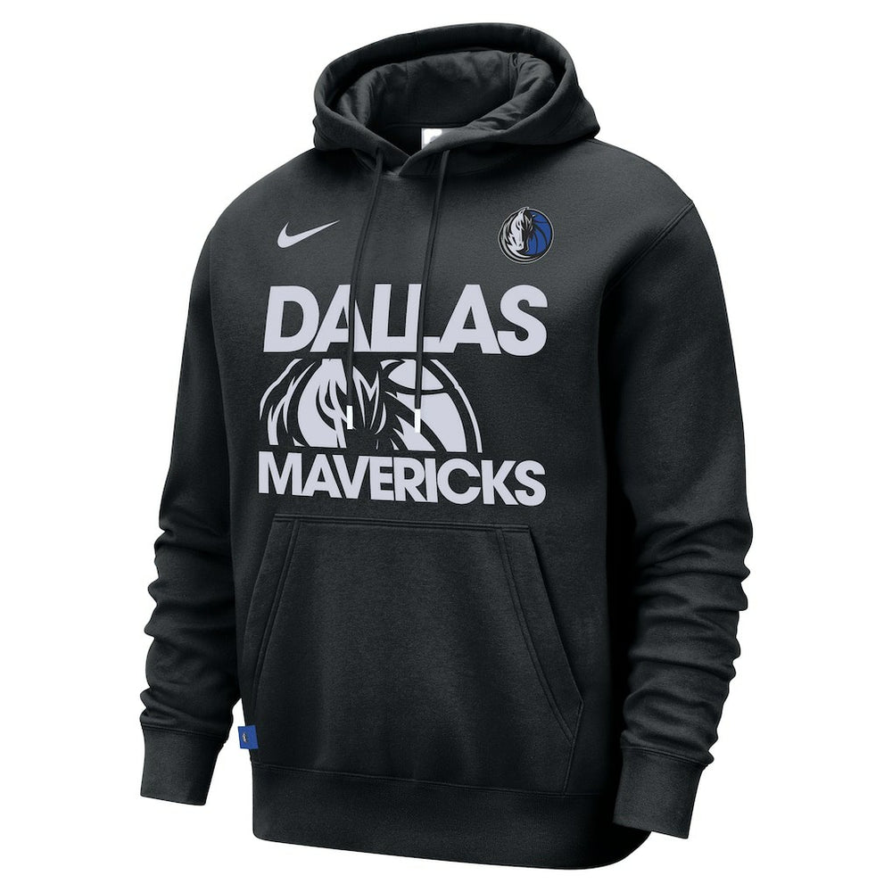 Dallas Mavericks Courtside Club Pullover Hoodie for sale Black | Nike outlet