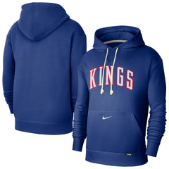 Sacramento Kings 2024/25 City Edition Performance Courtside Standard Issue Pullover Hoodie Blue | Nike outlet