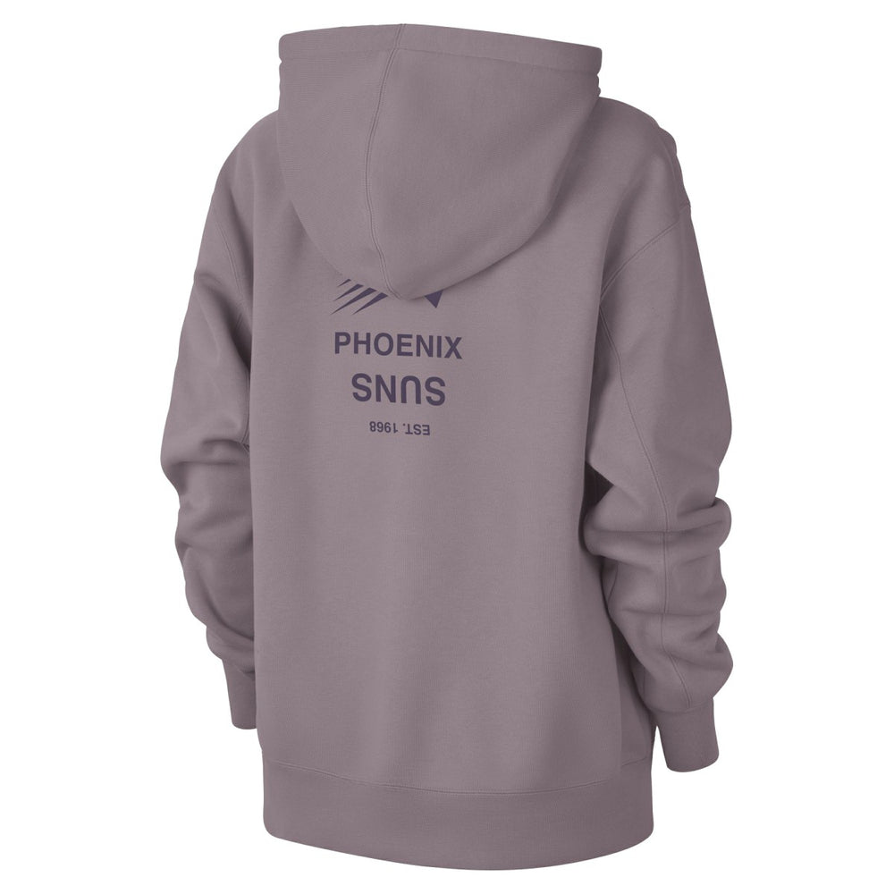 Phoenix Suns Jordan Brand Women's Courtside Statement Edition Premium Pullover Hoodie Purple