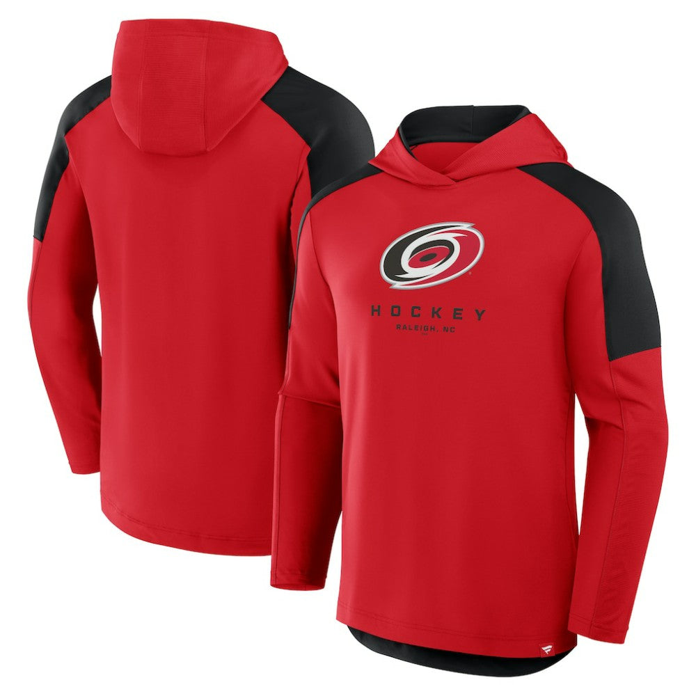 Carolina Hurricanes Fanatics Meta Game Transitional Pullover Hoodie - Red - NHL 201742898