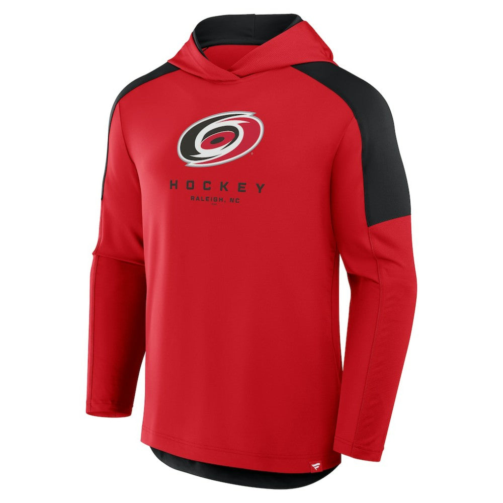 Carolina Hurricanes Fanatics Meta Game Transitional Pullover Hoodie - Red - NHL 201742898