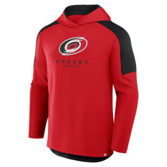 Carolina Hurricanes Fanatics Meta Game Transitional Pullover Hoodie - Red - NHL 201742898
