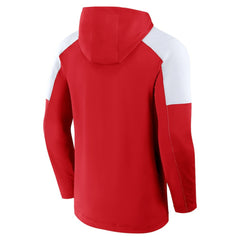 Detroit Red Wings Fanatics Meta Game Transitional Pullover Hoodie - Red - NHL 201742900
