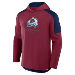 Colorado Avalanche Fanatics Meta Game Transitional Pullover Hoodie - Burgundy - NHL 201742905