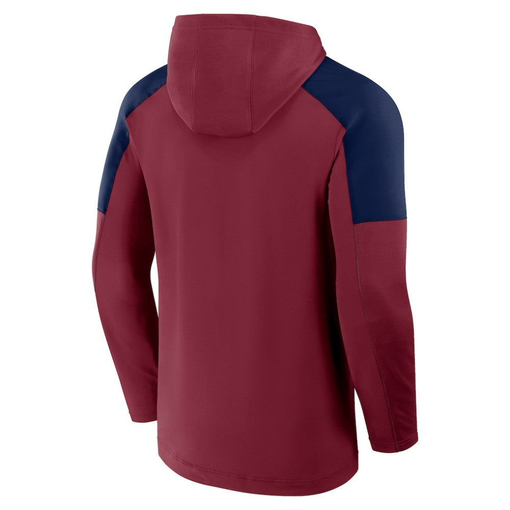 Colorado Avalanche Fanatics Meta Game Transitional Pullover Hoodie - Burgundy - NHL 201742905