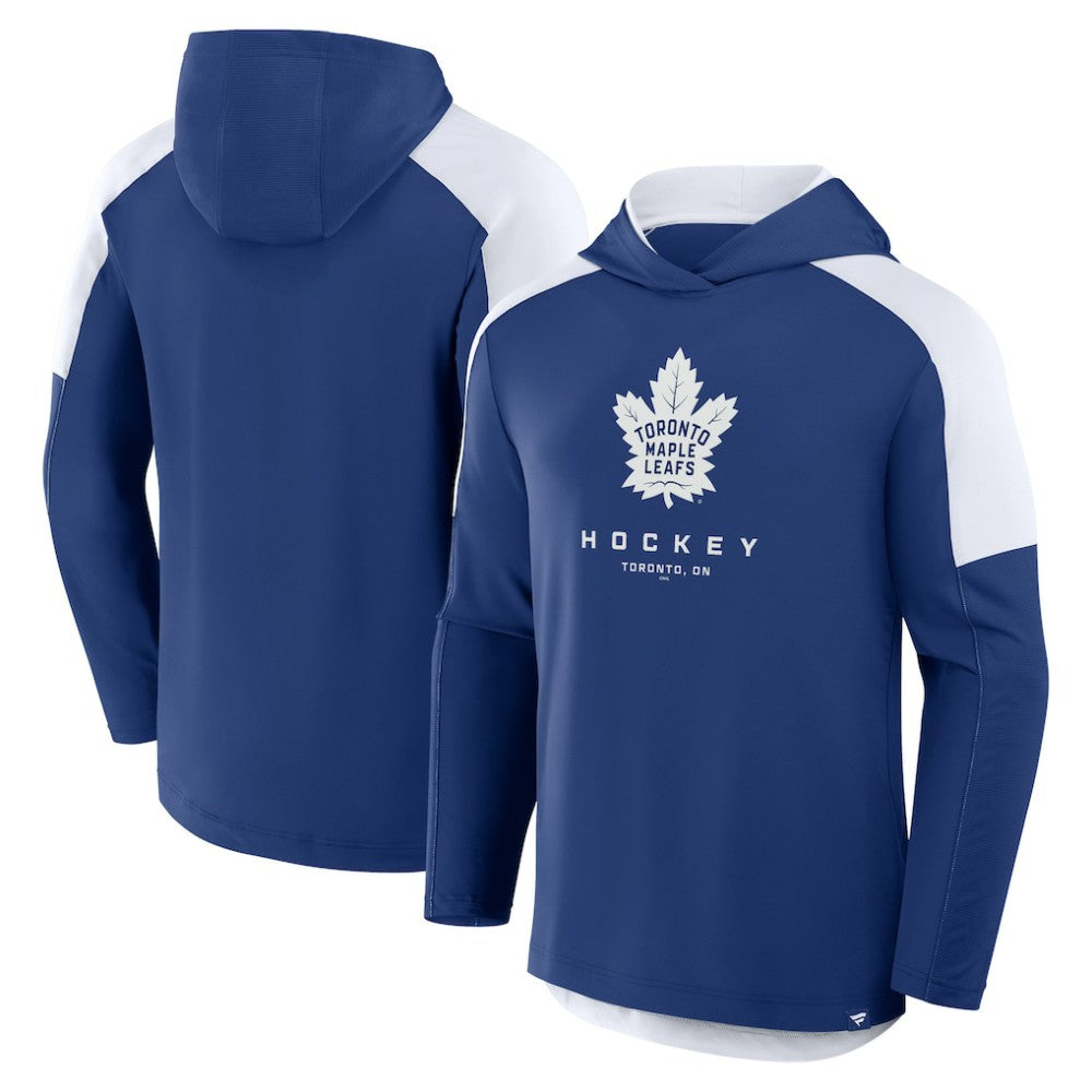 Toronto Maple Leafs Fanatics Meta Game Transitional Pullover Hoodie - Blue - NHL 201742908