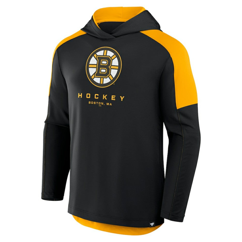 Boston Bruins Fanatics Meta Game Transitional Pullover Hoodie - Black - NHL 201742911