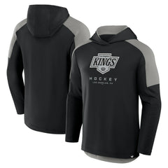 Los Angeles Kings Fanatics Meta Game Transitional Pullover Hoodie - Black - NHL 201742915