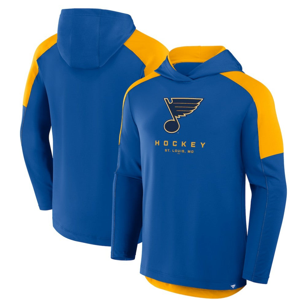 St. Louis Blues Fanatics Meta Game Transitional Pullover Hoodie - Royal - NHL 201742919