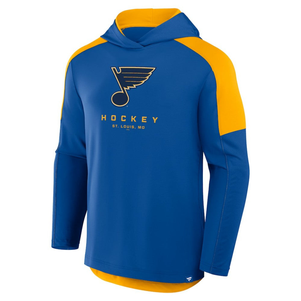 St. Louis Blues Fanatics Meta Game Transitional Pullover Hoodie - Royal - NHL 201742919