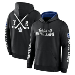 Toronto Maple Leafs Fanatics Big City Legacy Fleece Pullover Hoodie - Black - NHL 201742972