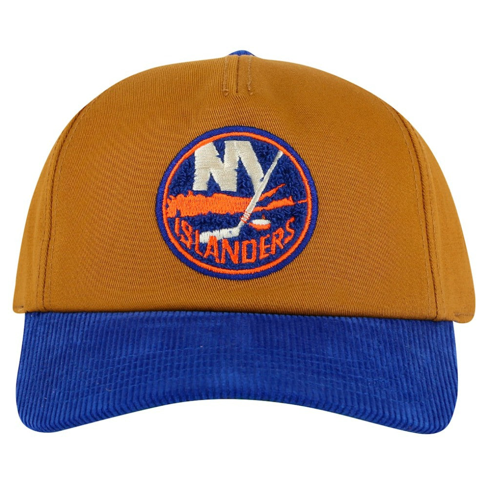 New York Islanders American Needle Burnett Adjustable Hat - Tan/Royal - NHL 201747076