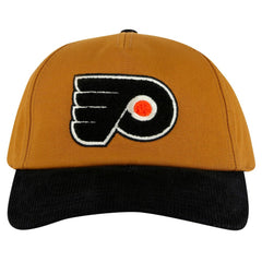 Philadelphia Flyers American Needle Burnett Adjustable Hat - Tan/Black - NHL 201747078