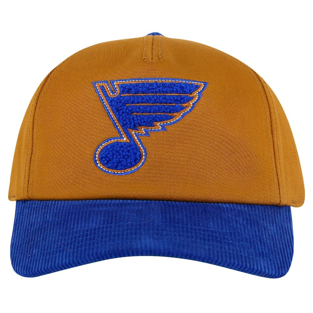 St. Louis Blues American Needle Burnett Adjustable Hat - Tan/Blue - NHL 201747082