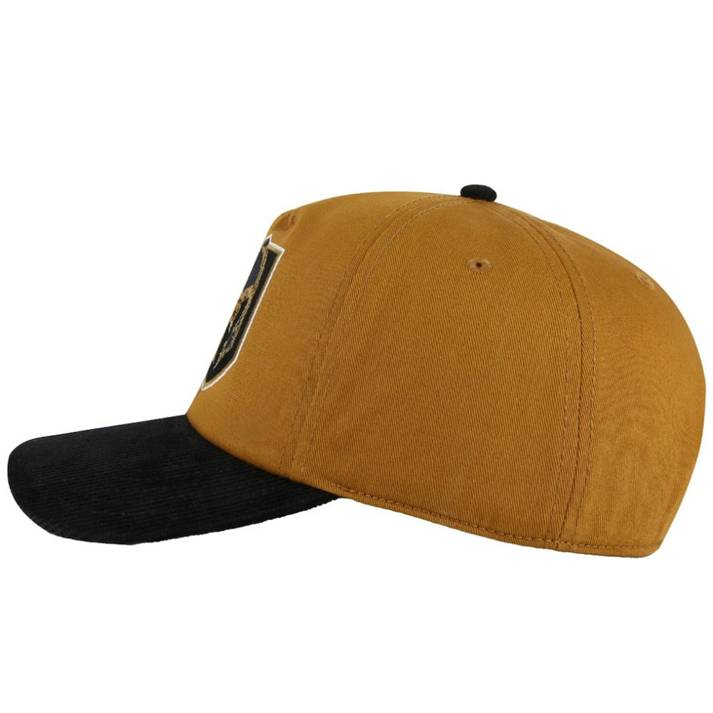 Vegas Golden Knights American Needle Burnett Adjustable Hat - Tan/Black - NHL 201747085