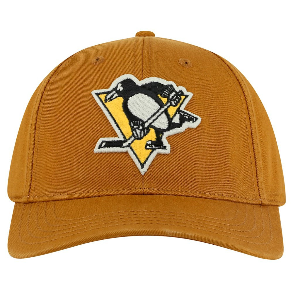 Pittsburgh Penguins American Needle Hepcat Washed Twill Adjustable Hat - Tan - NHL 201747097