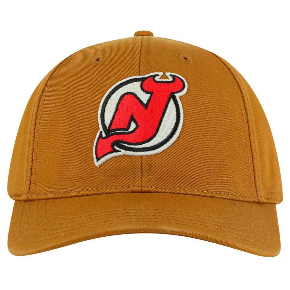 New Jersey Devils American Needle Hepcat Washed Twill Adjustable Hat - Tan - NHL 201747098