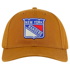 New York Rangers American Needle Hepcat Washed Twill Adjustable Hat - Tan - NHL 201747101