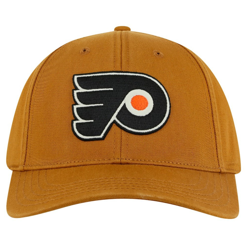 Philadelphia Flyers American Needle Hepcat Washed Twill Adjustable Hat - Tan - NHL 201747104