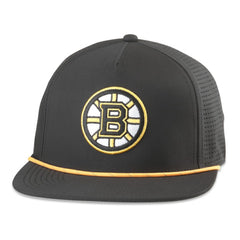 Boston Bruins American Needle Buxton Pro Tech Adjustable Hat - Black - NHL 201747109