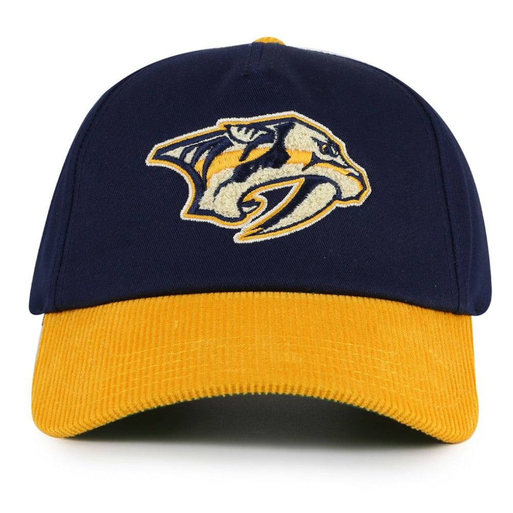 Nashville Predators American Needle Burnett Adjustable Hat - Navy/Gold - NHL 201747127