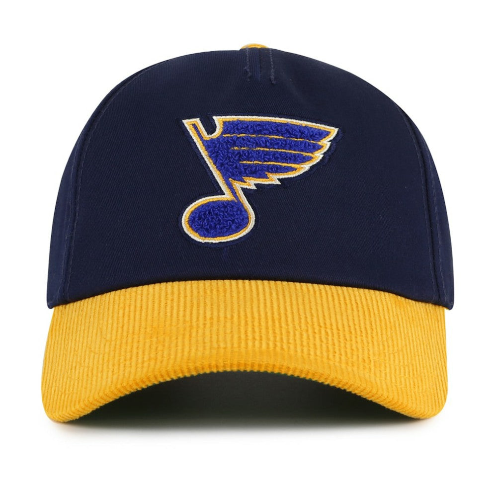 St. Louis Blues American Needle Burnett Adjustable Hat - Navy/Gold - NHL 201747135