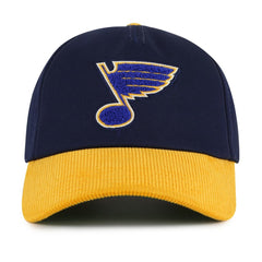 St. Louis Blues American Needle Burnett Adjustable Hat - Navy/Gold - NHL 201747135