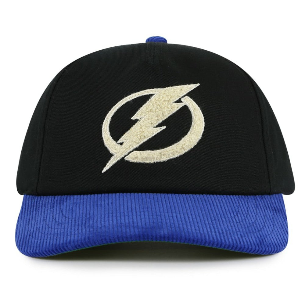 Tampa Bay Lightning American Needle Burnett Adjustable Hat - Black/Blue - NHL 201747136