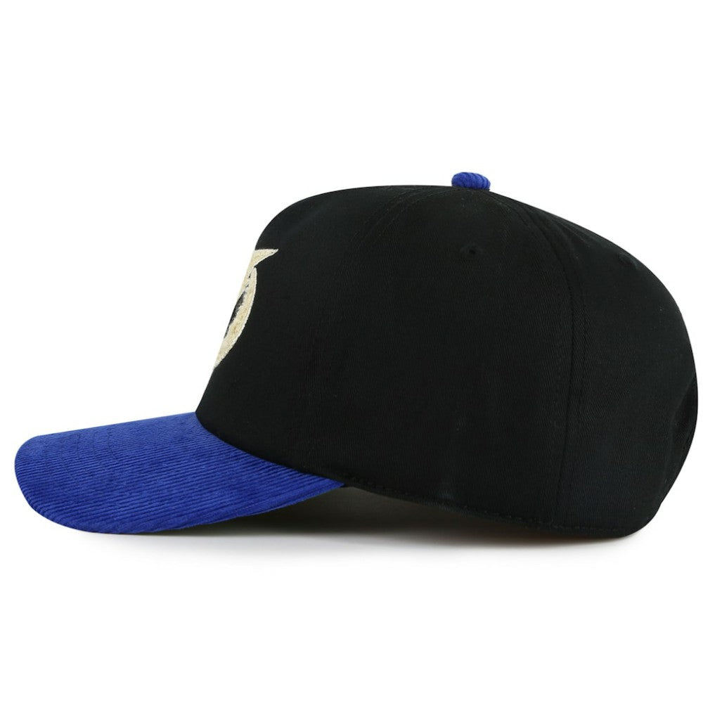 Tampa Bay Lightning American Needle Burnett Adjustable Hat - Black/Blue - NHL 201747136