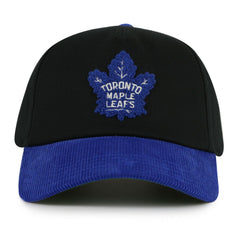 Toronto Maple Leafs American Needle Burnett Adjustable Hat - Black/Blue - NHL 201747137